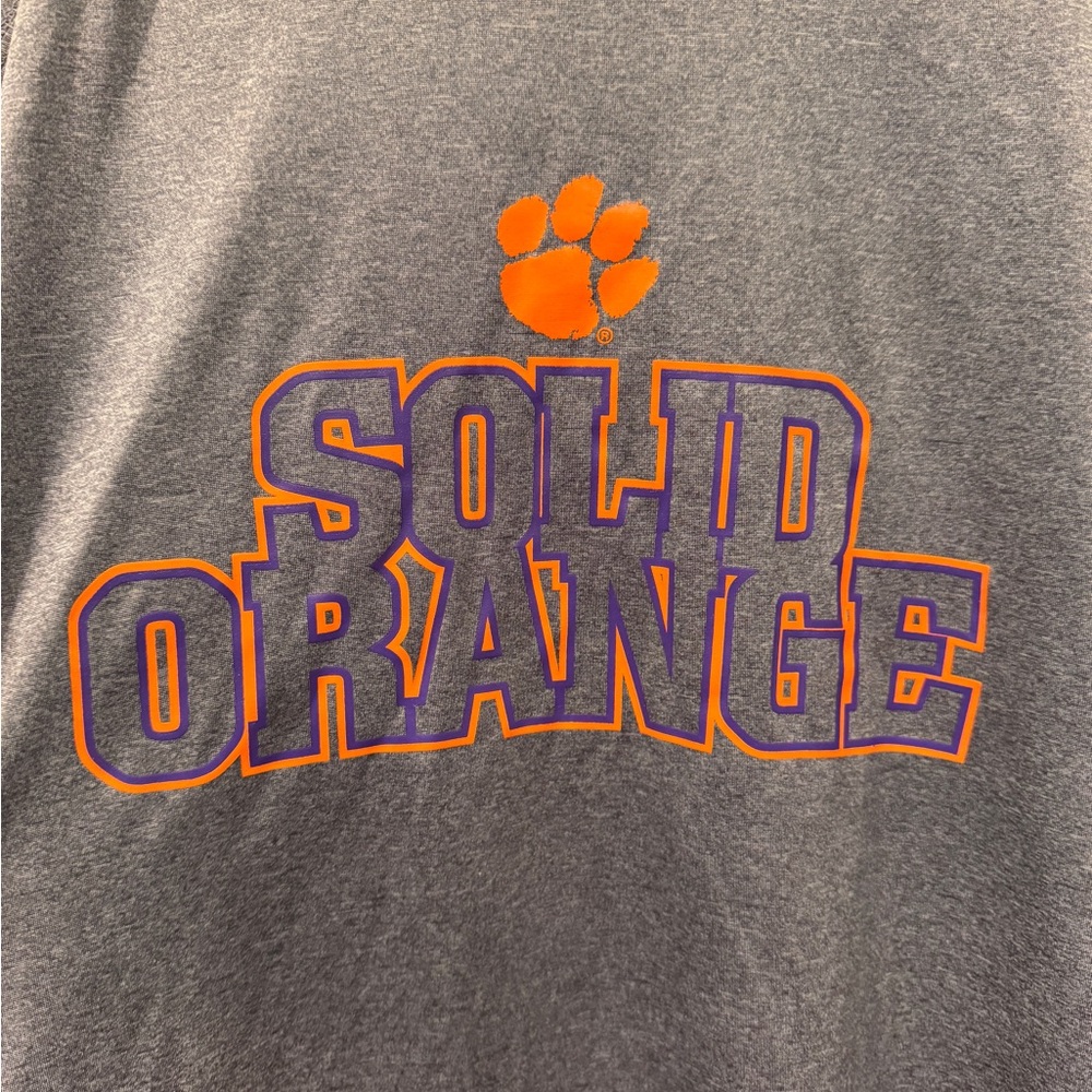 ‘SOLID ORANGE’ Clemson Champion Long Sleeve